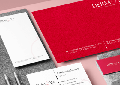 Graphic charter design – Dermoya